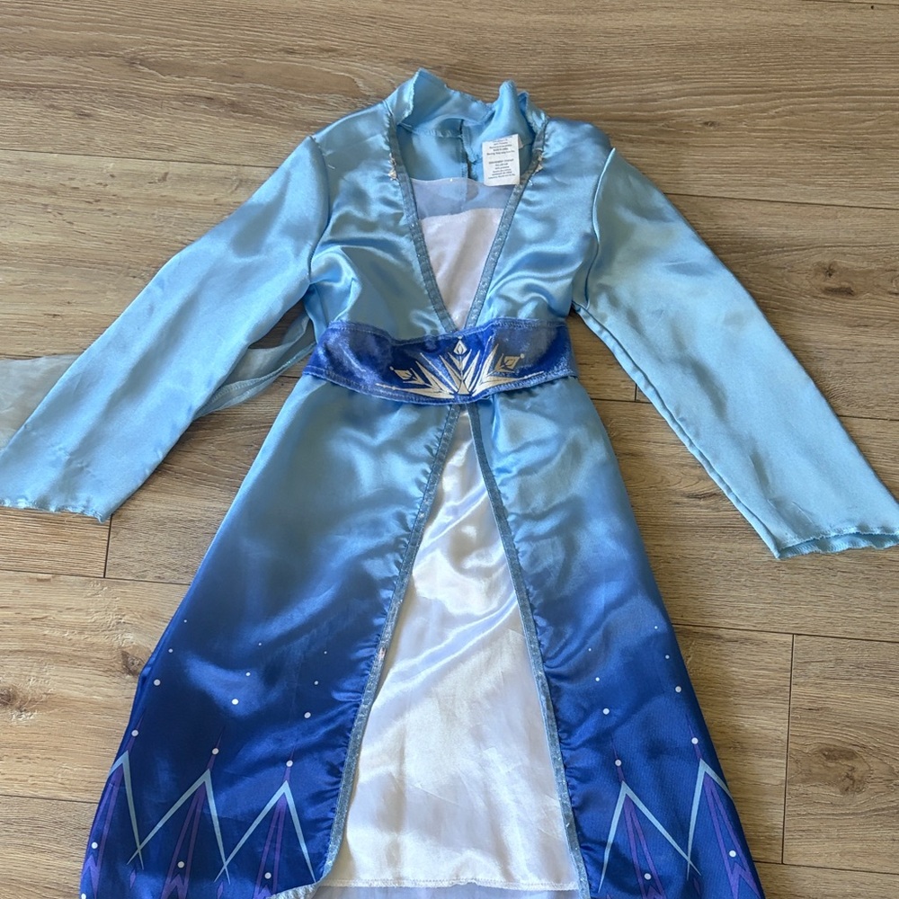 Blue and White Kids Costume